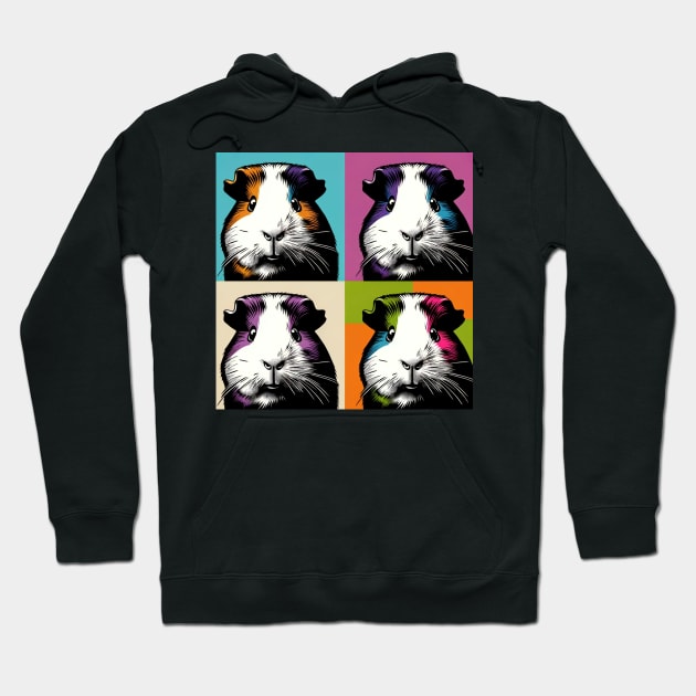 Pop Guinea Pig Art - Cute Guinea Pigs Hoodie by PawPopArt